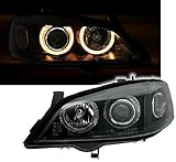 Ausführung: Klarglas Schwarz, mit Standlichtringe