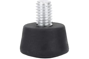 VBESTLIFE Pie de trípode de Goma Universal, Antideslizante M8 Soporte para pie de Goma Accesorios para fotografía 1/4 Pulgada o 3/8 de Pulgada Compatible para trípode o monopie(3/8 Pulgada)