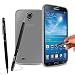 Produktbild SAMSUNG Galaxy Mega Phone Bendy Gel Case / Cover (Hülle / Fall) WEIß mit BONUS: G-HUB ProPen Stylus (Stift) für 6.3 Zoll SAMSUNG Mega Phone / Galaxy Mega Phone I9200 / I9205 (2013)
