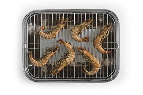 Barbecook rauchfreier Holzkohlegrill / Tischgrill Carlo mit Tragetasche, gelb, 43,5 x 33,5 x 20,5 cm, 2235925000 - 11