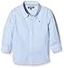 Tommy Hilfiger Boy's Park Striped Shirt, Blue, 12-18 Months (Manufacturer Size:86)