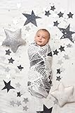 aden + anais 9211G Silky Soft Swaddles Midnight, 3er pack - 4