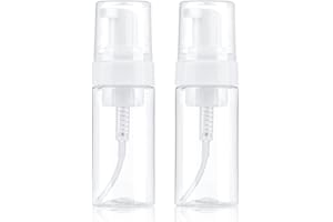 DYMOECE Schaumpumpe Flaschen,Schaum-Pumpseifenspender 120ml leichtes Pressen Kleiner Mousse-Schaumseifenspender für Flüssigseife, Gesichtsreiniger, Shampoo, Bad Schaumseifenspender