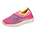 Produktbild Mesh Schuhe,Sannysis Kinder Hausschuhe Pantoletten Mädchen Jungen Bequeme Clogs Gartenschuhe Atmungsaktiv Rutschfest Strand Sandalen Freizeitschuhe Laufschuhe (23, Rosa)