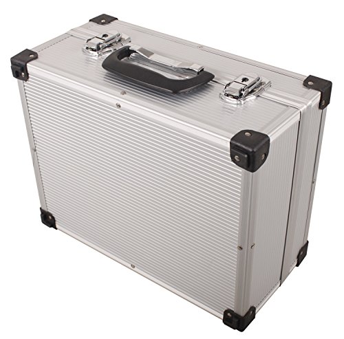 iWork L-80-003 Maleta de aluminio para herramientas, 34 x 27.6 x 16.2 cm