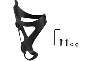YHESEN - Portabidón para Bicicletas(Mate), Fibra de Carbono, Accesorios para Bicicletas, 74 mm de diámetro, Ultraligero, Ligero y Duradero portabidón para Bicicletas de Carretera, MTB
