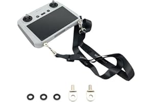 NUHFUFA Cordino da collo compatibile con gli accessori per controller DJI RC, tracolla in nylon intrecciato per Mini 3 PRO/MAVIC3/Air 2S/RC2 controller remoto intelligente