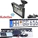 Produktbild Rückfahrkamera mit Kennzeichenhalter inkl. Autoscheibe Monitor - Bis zu 5 Jahre Garantie. Drahtloser Kabellose Funk oder Kabel Vinbindung für PKW KFZ Auto Bus & Transporter - Rear View Camera Kamera