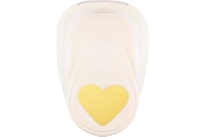 Vaessen Creative Perforatrice Cuore 1, Medio, Fustellatrice per Carta, per Progetti Fai da te, Scrapbooking, DIY e Creazione di Biglietti