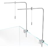 iplusmile Adjustable Aquarium Lighting Stand Aluminum Alloy Light Frame for Fish Tank 15.75 x 9.84 x 0.20 Inch Robust Accesso