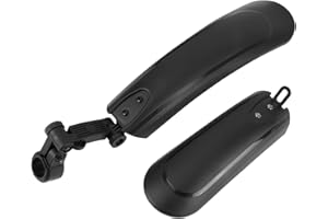 Oumers Garde-Boue de vélo Portable pour Enfants pour 12/14 Pouces et 16/18 Pouces, Garde-Boue de vélo pour Enfants, Garde-Boue de Cyclisme, Garde-Boue Avant et arrière de vélo réglable