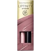 MAX FACTOR, Lipfinity Lip Colour, Barra de Labios, 001, Pearly Nude, 2.30 ml