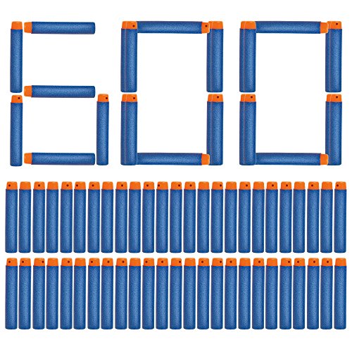 NextX 600pcs Box Packaging Refill Bullets Compatible with NERF Guns N-strike Elite Series Toy guns for Target Games Sports Outdoor Christmas Gift (Blue) reviews NextX 600pcs Box Packaging Refill Bullets Compatible with NERF Guns N-strike Elite Series Toy guns for Target Games Sports Outdoor Christmas Gift (Blue)