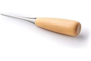 RERI Awl, Vorstecher mit Holzgriff, Rundklinge Ahle 1 Stück