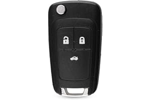 Kelay Opel Clé pour Opel Astra Gtc Insignia Vectra Chevrolet Cruze Captiva Orlando TéLéCommande, Coque Clé Insignia, Boitier Clef Astra - 3 Boutons