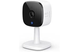 eufy Security Solo IndoorCam C24, Wewnętrzna kamera dozorowa 2K, WLAN, wykrywanie osób, kamera IP, asystent głosowy, czujnik ruchu, noktowizja, brak kompatybilności z HomeBase