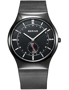 Bering Time Herren-Armbanduhr XL Analog Quarz Edelstahl 11940-222