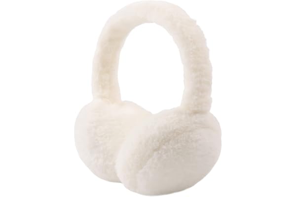 XIAOHAWANG Hiver Cache Oreille Pour Fille Garçon Chaud Peluché Cache-Oreille Pliable Enfant