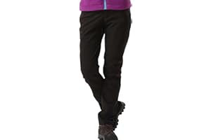 FLYGAGA Pantaloni Trekking Donna Invernali Impermeabile Pantaloni Sci Termici Softshell Pantaloni Escursionismo Caldo Pantaloni Softshell All'aperto