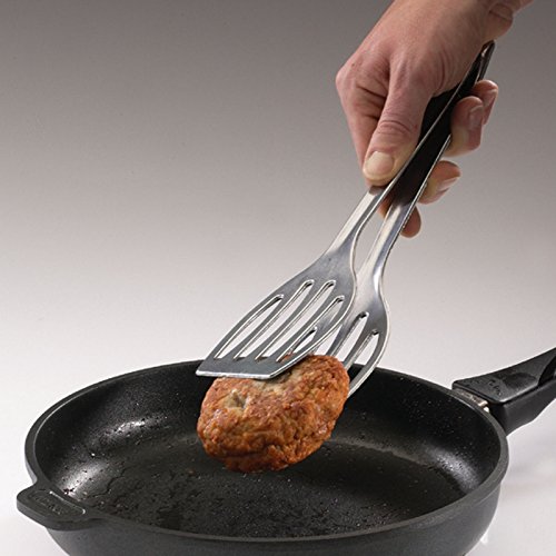 Westmark Doppel-Pfannenwender/Grillzange, Länge: 27,5 cm, Aluminium, Duetto, Silber, 21102260 - 2