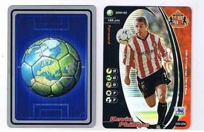 WIZARDS Premier League 2001-02 Sunderland (Foil) KEVIN PHILLIPS football card