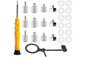 HABNI Set di Viti per SSD M.2, Viti di Montaggio Caso, Nvme M2 ps5 Viti Adatte Alla Scheda madre ASUS MSI Gigabyte NGFF