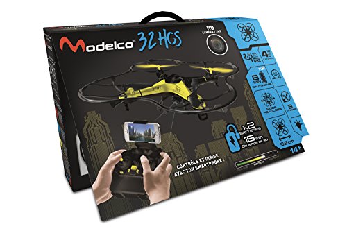 Preisvergleich Produktbild Unbekannt 'Modelco – 90276.002 – Drone WLAN – 32hcs 2 Akkus – Gelb