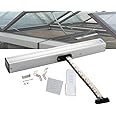 LNNLOO Electric Window Opener Actuator (24V), Electric Chain Window Opener Actuator, 300mm-800mm Stroke, with Remote Control + Switch, For Skylight Window Greenhouse/Roof Vent,500mm