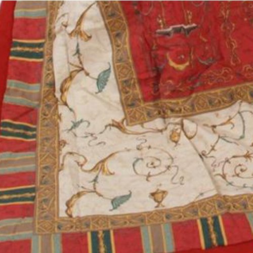 Bassetti 9265852 Granfoulard Plaid Oplontis V8 Größe: 135 x 190 cm, rot - 2