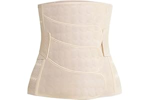 WANYIG Fascia Post Parto Cintura Regolabile Fascia Post Parto Recupero Postpartum Belly Wrap Fascia Post Parto Cesareo Naturale