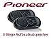 Pioneer TS-X 150 3-Weg-System Auto-Aufbaulautsprecher 60 W schwarz
