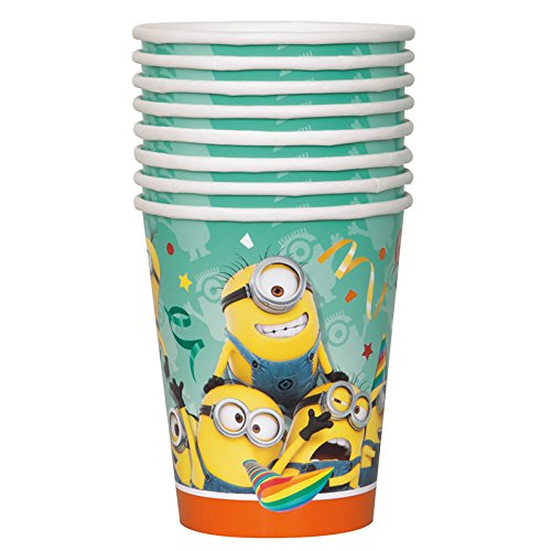Minions – 8 Pappbecher / Partybecher 270 ml – Ich einfach unverbesserlich – Geburtstag & Party - 2
