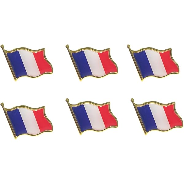 Pin's Métal émaillé Drapeau Du Tchad - Accessoire Patriotique - Taille Unique - Idéal Collection, Cadeau, événement - 11