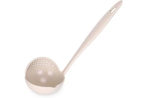 INCEPTION PRO INFINITE Cuillère à soupe - Passoire - Soupe - Bouillon - Louche - Ustensiles - Cuisine - Couverts - Filtre - Maison - Couleur aléatoire - Idée cadeau pour la maison