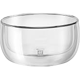 Zwilling Sorrento Double Glazed Bowl Set of 2, Transparent, 280 ml