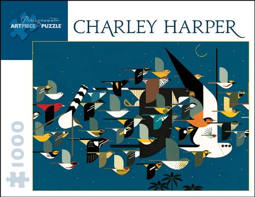 Télécharger Charley Harper - Mystery of the Missing Migrants: 1,000 Piece Puzzle Gratuit