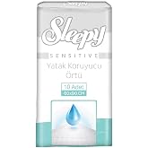 Sleepy Sensitive Yatak Koruyucu &Ouml;rt&uuml; 60 X 90 cm 10 Adet