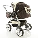 Chilly Kids iCaddy Kombikinderwagen (Regenschutz, Moskitonetz, Getränketablett, Wickelunterlage) - 6