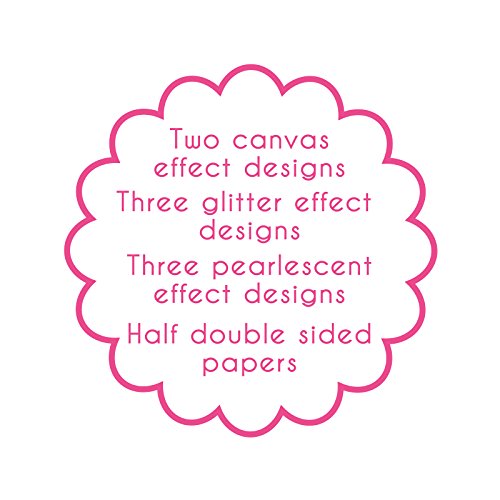 First Edition „Paradise Crush“ FSC Papier Pad, Papier, mehrfarbig, 12 x 12 Zoll - 3
