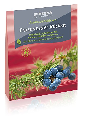 Preisvergleich Produktbild sensena Badekissen"Entspannter Rücken" (60 g)