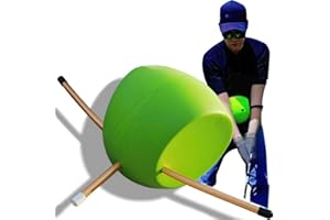 OURSOUION Golf Swing Training Aid - Golf training Aids Connector in Improving Hand Positioning,Golf Swing Trainer Alignment Rod Head - Helps Train Proper Swing Mechanics, Arm Structure, Sure Set, and Alignment