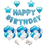 🎈 Blaue Luftballons und Heliumballons setzen Sie schnell wunderbare Highlights für Ihre Party Deko egal zur Ballondekoration, zu Hochzeiten, Geburtstagen, Kindergeburtstagen, Festen und Feiern, zur Partydekoration.