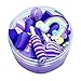 Produktbild QUINTRA Slime Schleim Regenbogen Charms Klar Schleim Schöne Farbe Lollipop Schleim Kinder Relief Stress Spielzeug