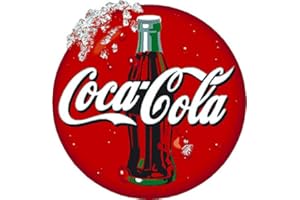 SOLO SIGNS UK Coca Cola Sticker - Adesivo per finestra di ristorazione con scritta "Coca Cola", piccolo 150 mm