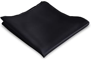 Mr.Van 100% Soie Pochette de Costume Homme Blanc Pocket Square 35 * 35cm 16,5 Momme Mouchoir pour Mariage Banquet