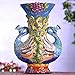 Produktbild Fairy shop Keramik Lucky Peacock Vase Vase Dekoration Bastelraum Hochzeit Dekorationen Porzellan Emaille Geschenk, Eine