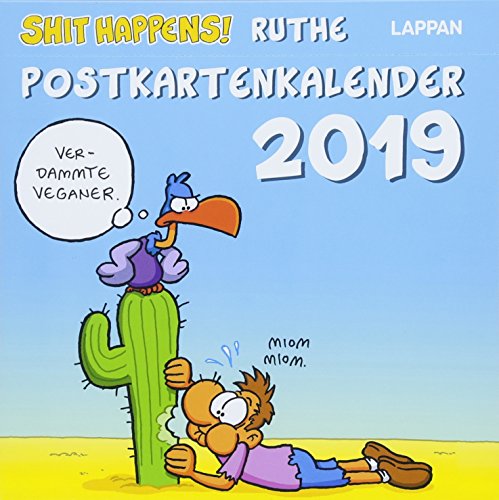 Preisvergleich Produktbild Shit Happens Postkartenkalender 2019