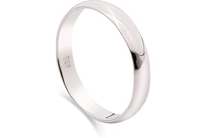 RED CRIMSON Solid 925 Sterling Silver Ring 4mm Band In 20 Different Sizes G-Z