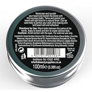Beard Balm - Beard Wax by Benjamin Bernard - Encourage Healthy Beard Growth, Beard Softening and Grooming - Beard Pomade… - Image 5