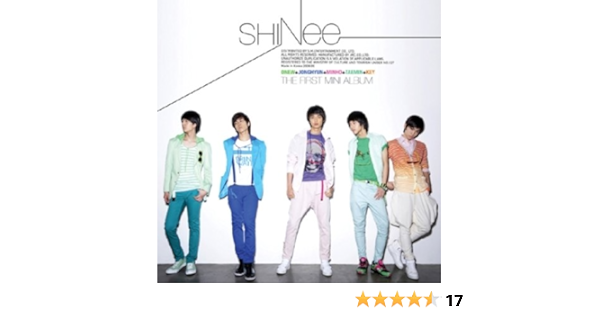 Shinee The First 1st Mini Album Replay Cd Booklet K Pop Sealed Sm Amazon Co Uk